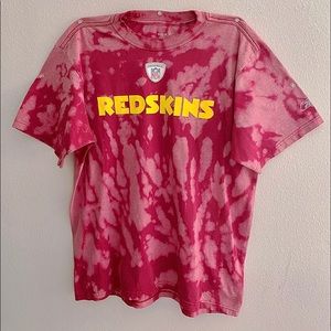 Bleached redskins t shirt